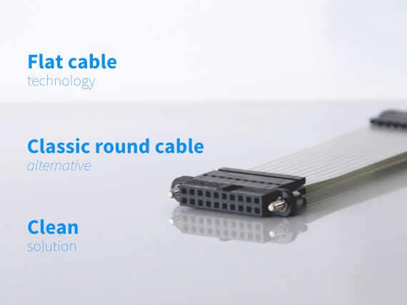 Microflex FFC technology alternative to round cable