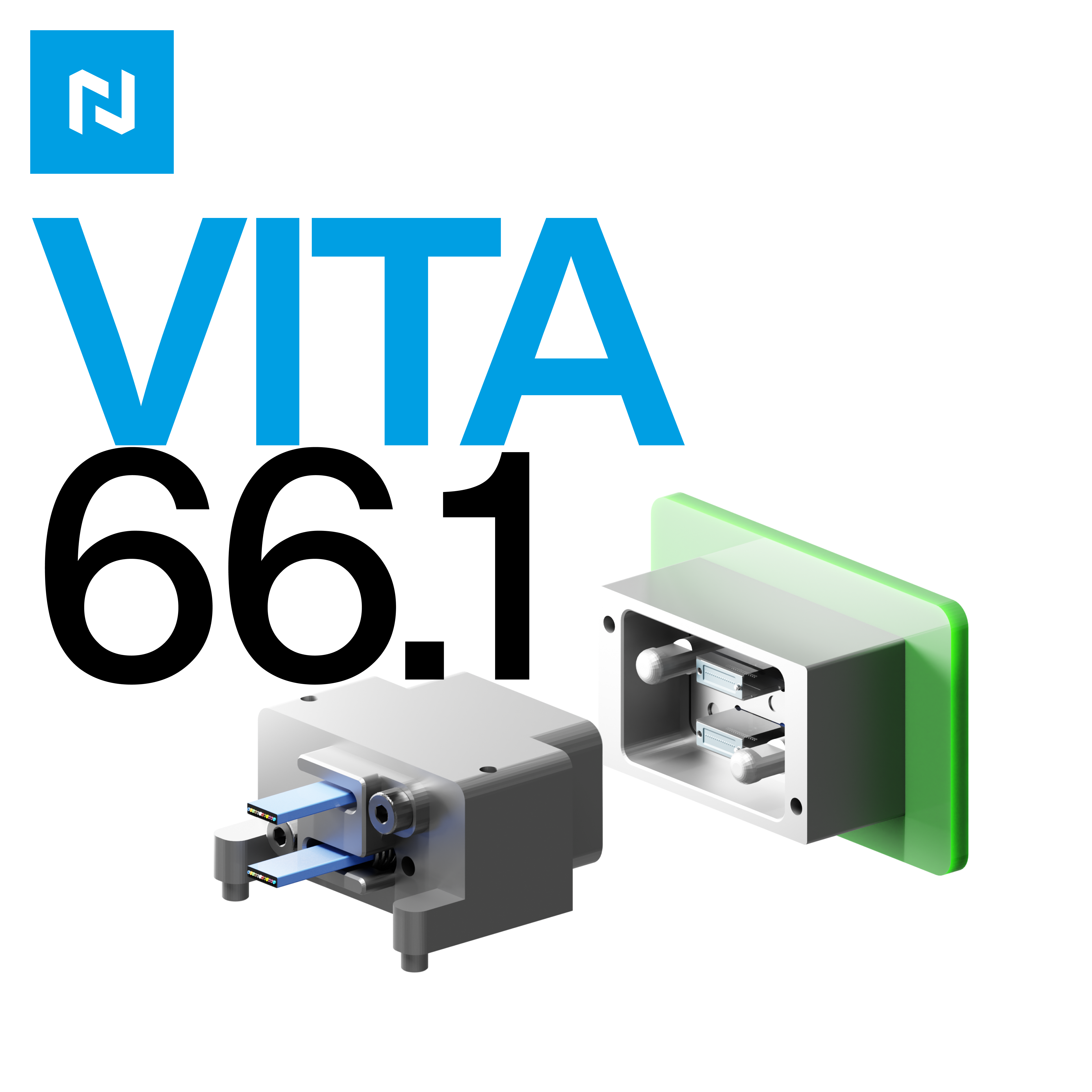 VITA 66.1 optical backplane connector