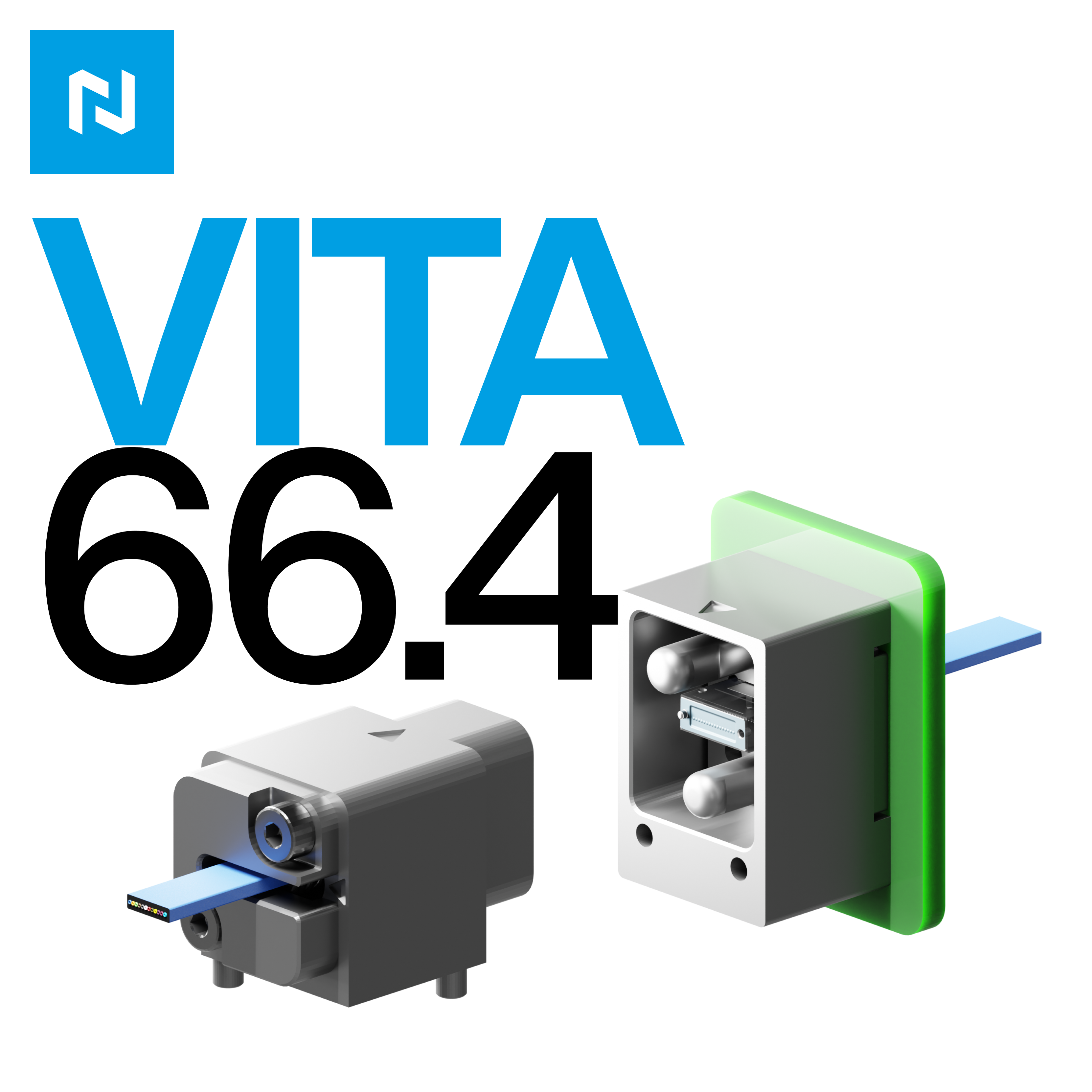 VITA 66.4 optical backplane connector