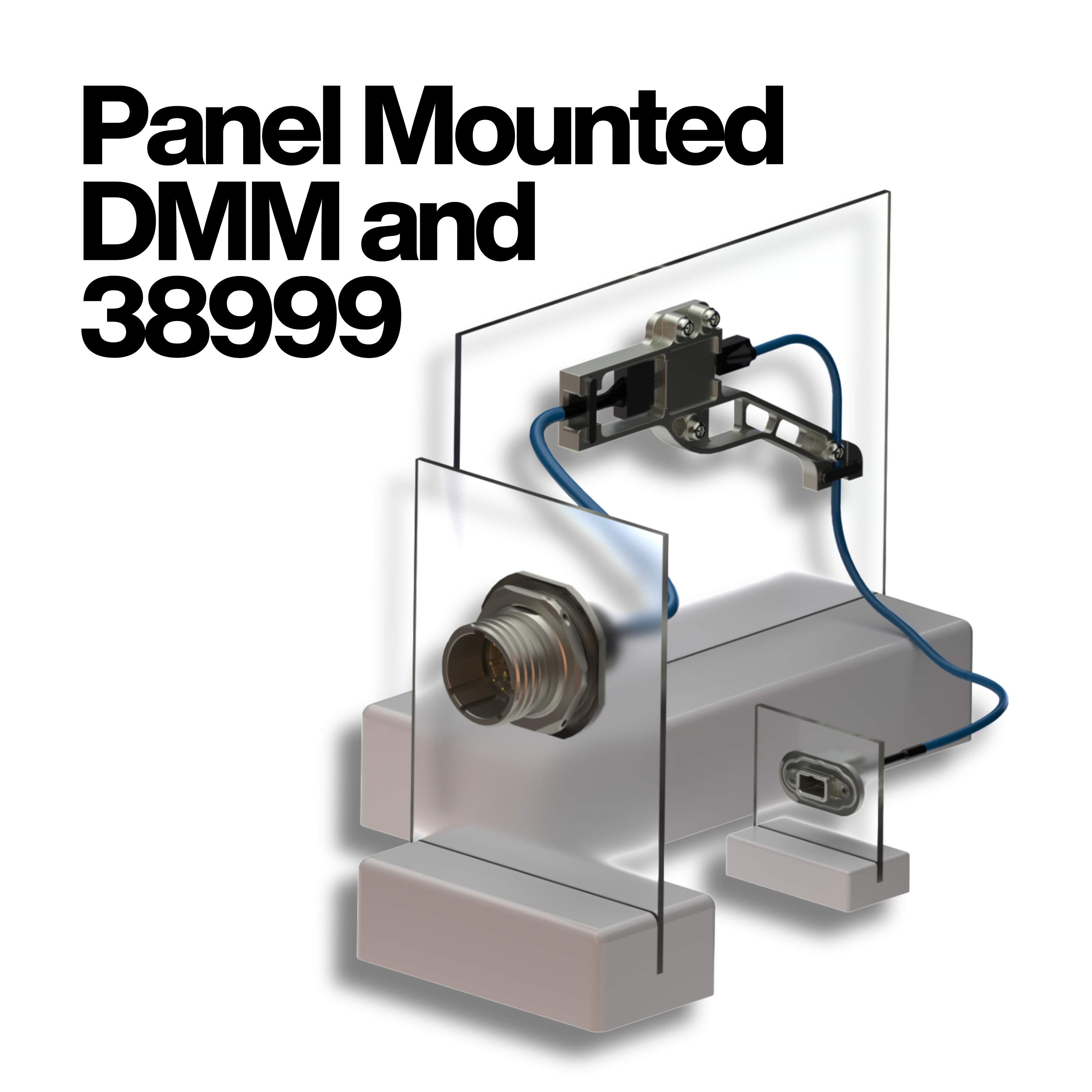 Panel Mounted DMM with 38999